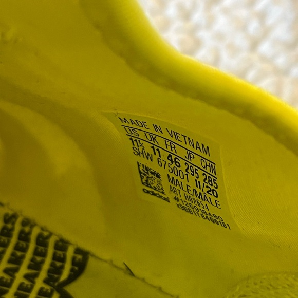 Adidas 2021 NMD R1 V2 J Solar Yellow - Picture 5 of 6